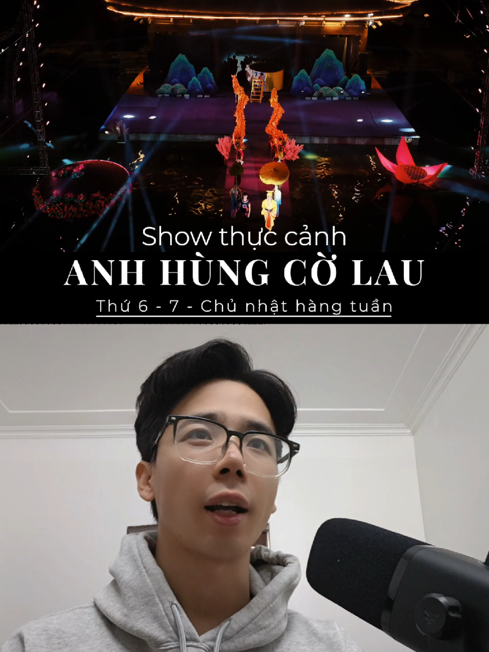 Chính thức: Show thực cảnh hàng tuần - Anh hùng cờ lau sẽ chính thức công diễn tại phố cổ Hoa Lư bắt đầu từ thứ 6 tuần này. Liên hệ mua vé #theanhdulichninhbinh #homestayninhbinh #CheckinNinhBinh 