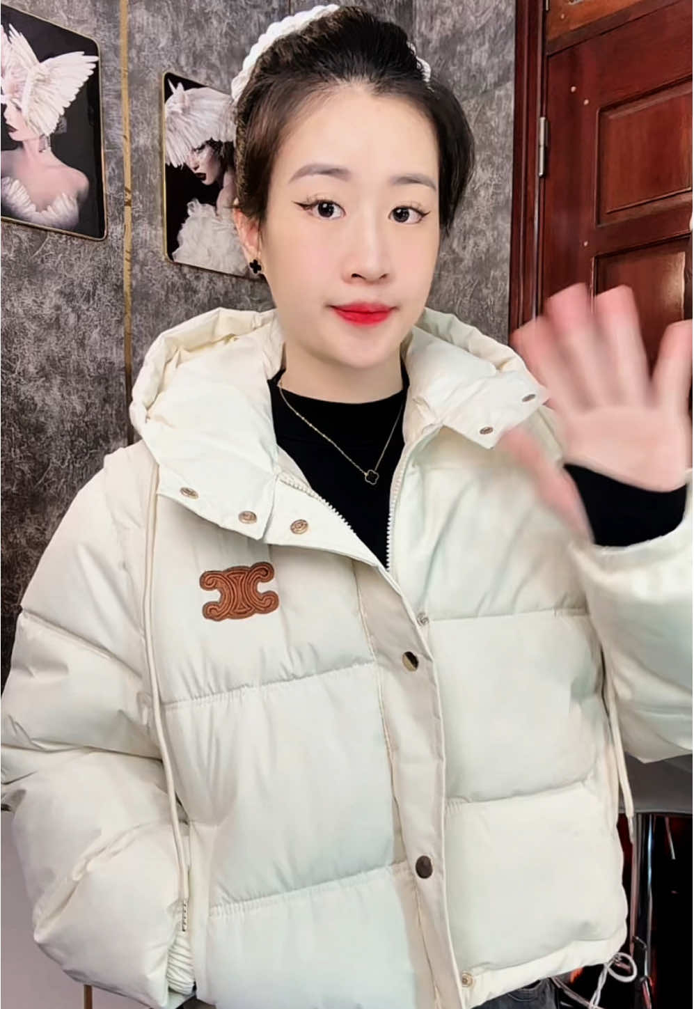 Áo phao mới 2025 #vuthithanhhue95 #xuhuong #aophaonu #aophao2025 