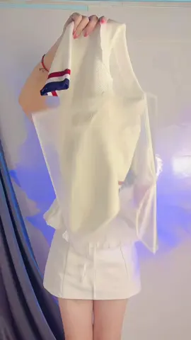 Áo mongtoghi kẻ viền nữ hótt trend #outfit #OOTD #thinhhanh 