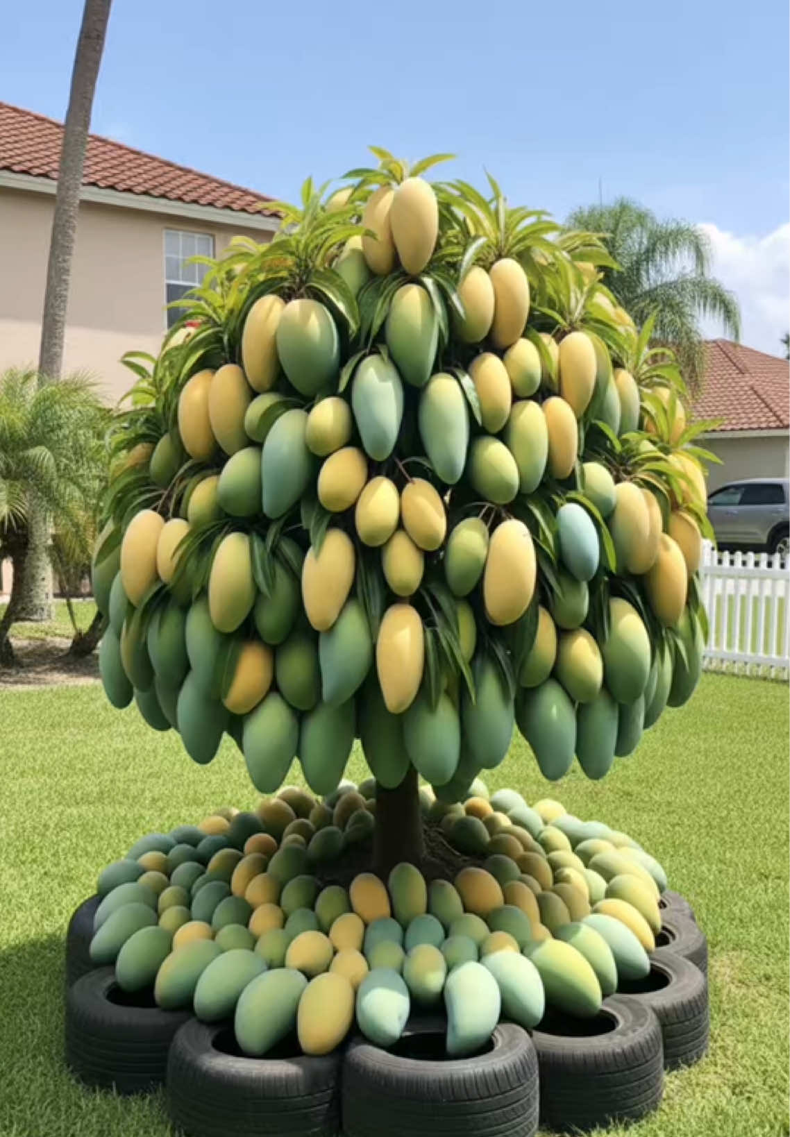 How to plant mango trees with bananas to get more fruit in a short time #gardening #plantsoftiktok #fruittree #growwithme #usa