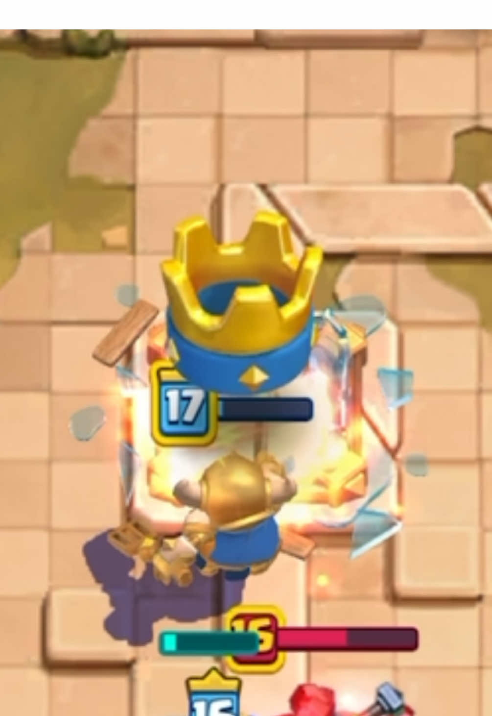 bro decided #clashroyaledaily #clashroyale #fyp #herominipekka #lvl16 