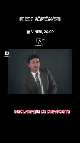 👉În această seară nu rata filmul Declarație de dragoste, de la ora 20:00, la Prima TV  #primatv #declaratiededragoste #filmromanesc