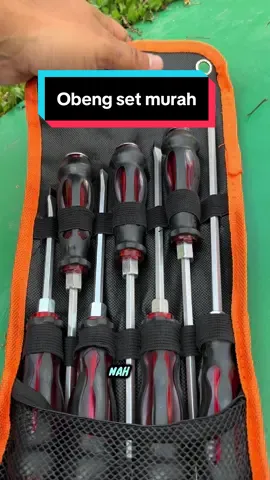 Obeng set 7 pcs murah kualitas bagus  #obeng #obengset #obengmurah  #wibgajian  #sipalingaffiliate 