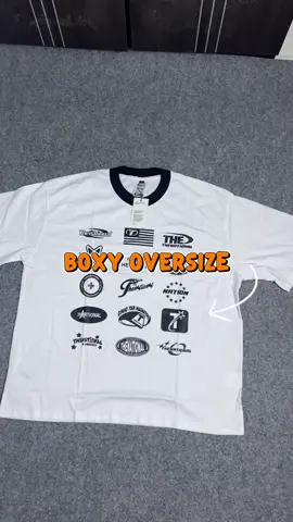 Rekomendasi kaos boxy keren #kaosmurah #kaospria #boxy 