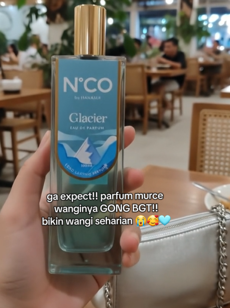 recomended! wanginya enak bgt,segar fresh brasa habis mandi. tahan lama, ninggalin jejak 🥰🩵 #parfumnco#parfumncobyhanasui#perfume#parfumtiktok#parfumelegan 