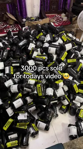 Grabe kayo mima araw araw sinosold out nyo! 🥺🙏🏻 mabilisan sa inyo ang 3,000 pcs a day grabe kayo mga mima ko 💕