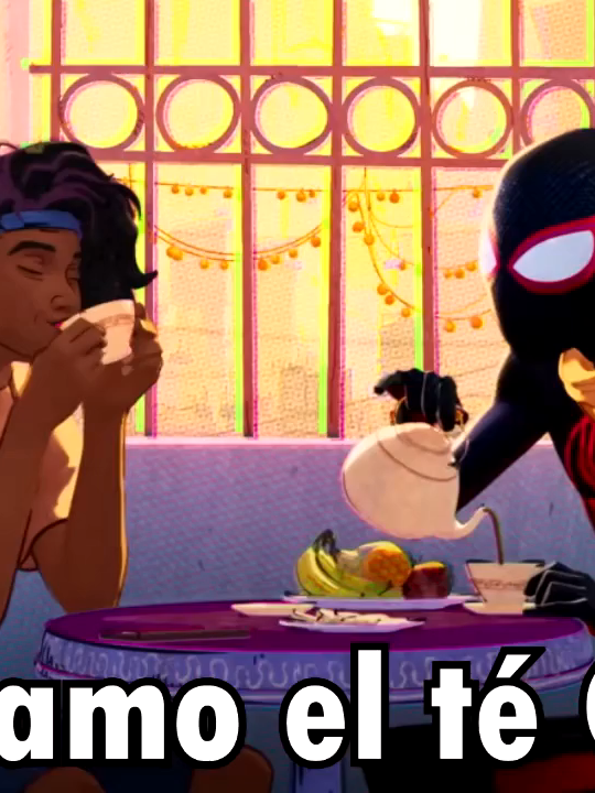 TÉ CHAI#pavitrprabhakar #milesmorales #acrossthespiderverse #gwenstacy#miguelohara #fyp