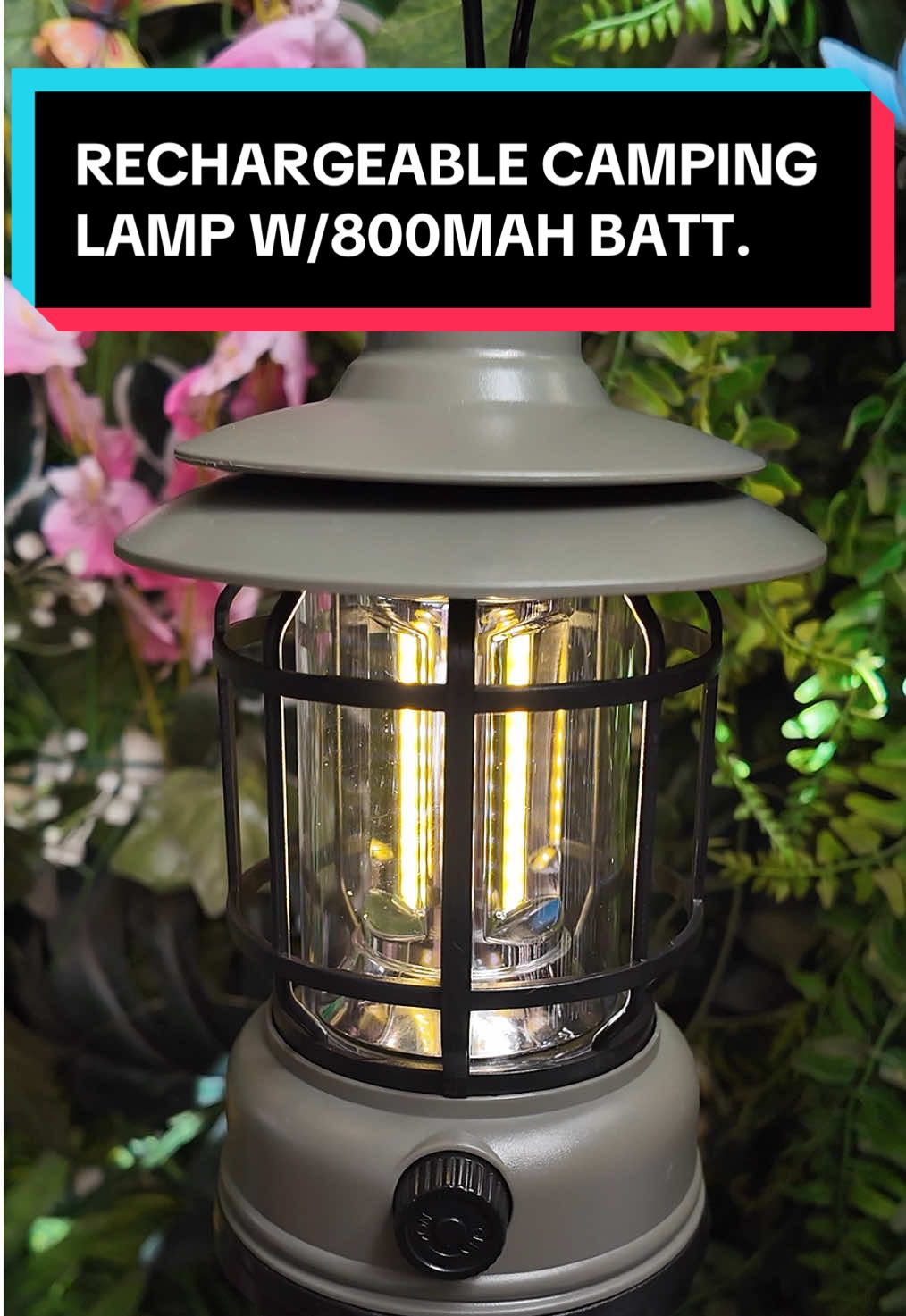EMERGENCY RECHARGEABLE LAMP! #rechargeablecampinglight #campinglamp #emergencylamp #lamp #light 