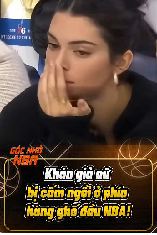 Khán giả nữ bị cấm ngồi ở phía hàng ghế đầu NBA! #fyp #foryou #Basketball #NBA #xuhuong 