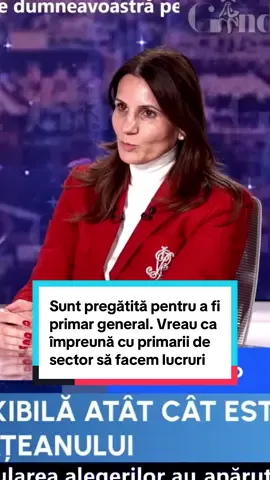 Marius Tucă Show, Anca Alexandrescu: „Sunt pregătită pentru a fi primar general. Vreau ca împreună cu primarii de sector să facem lucruri pentru București” #mariustucashow #ancaalexandrescu #bucuresti #alegeri #gandul