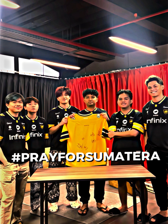 Kepedulian player ONIC untuk korban bencana sumatra 🤩 #onicesports #fyp #MLBBXSpongeBob #MLBBFriendFest #MLBB 