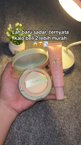 Beli 2 ternyata lebih hemat #fyp #wardahcolorfit #wardahcushion #toneup #paketbundling 