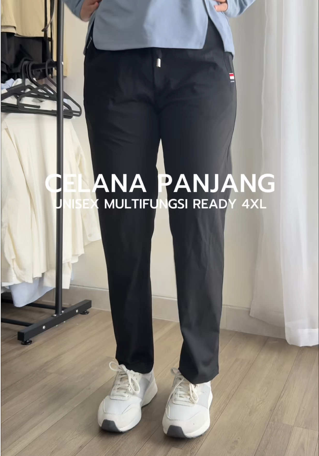 Harganyaa juga affordable bisalah dikoleksi buat gonta ganti 😆👏🏼 #celanapanjang #celanaolahraga #celanaolahragawanita #celanamurah #celanaunisex 