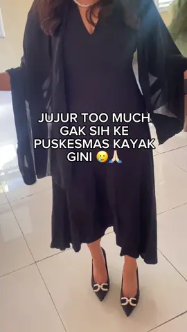 JAWAB JUJUR TOO MUCH GAK SIH 😭 #fyp #viral #OOTD #outfitpuskesmas #overdressed 