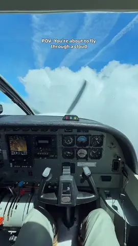 Flying through cloud is pretty fun if you do it sparingly. #tropicairkenya 