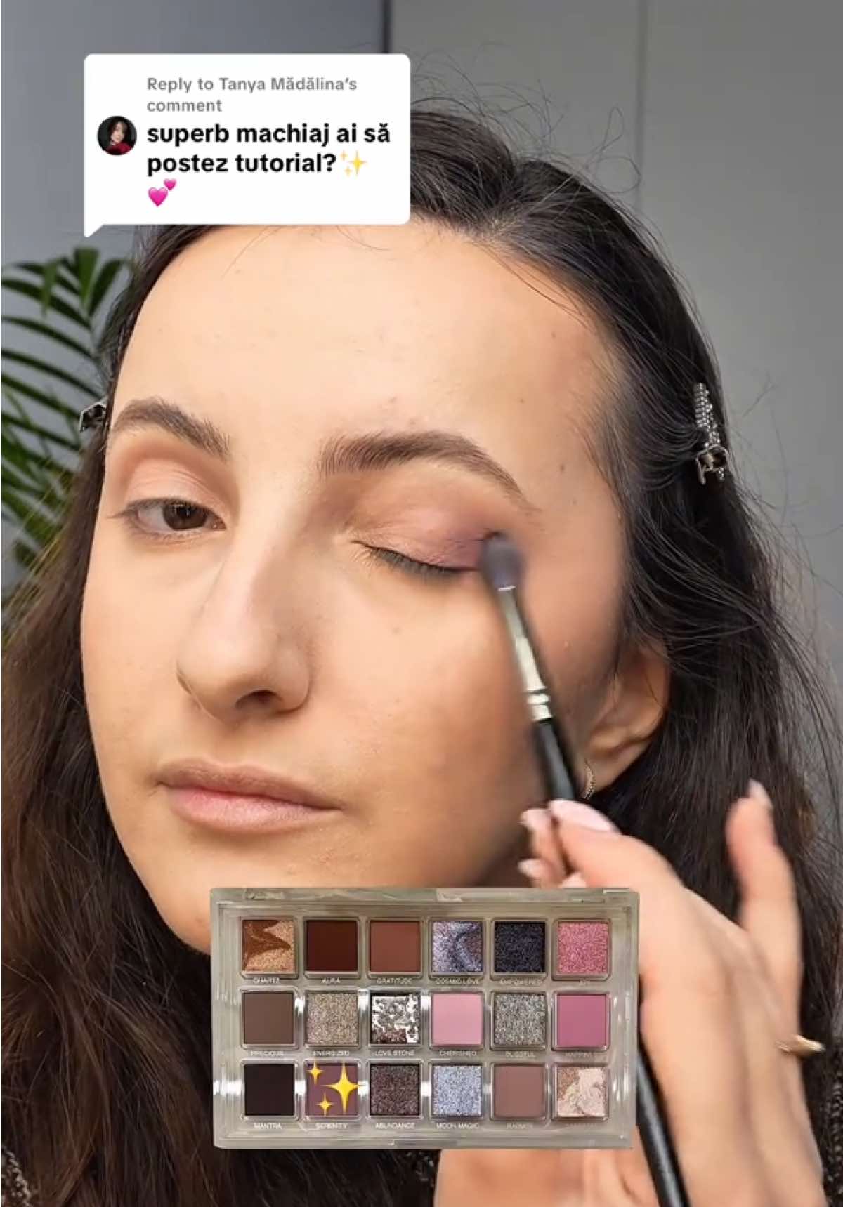 Replying to @Tanya Mădălina  Îmi place așa mult acest machiaj 🥹 și nu e chiar greu de realizat 🙌🏼✨ 