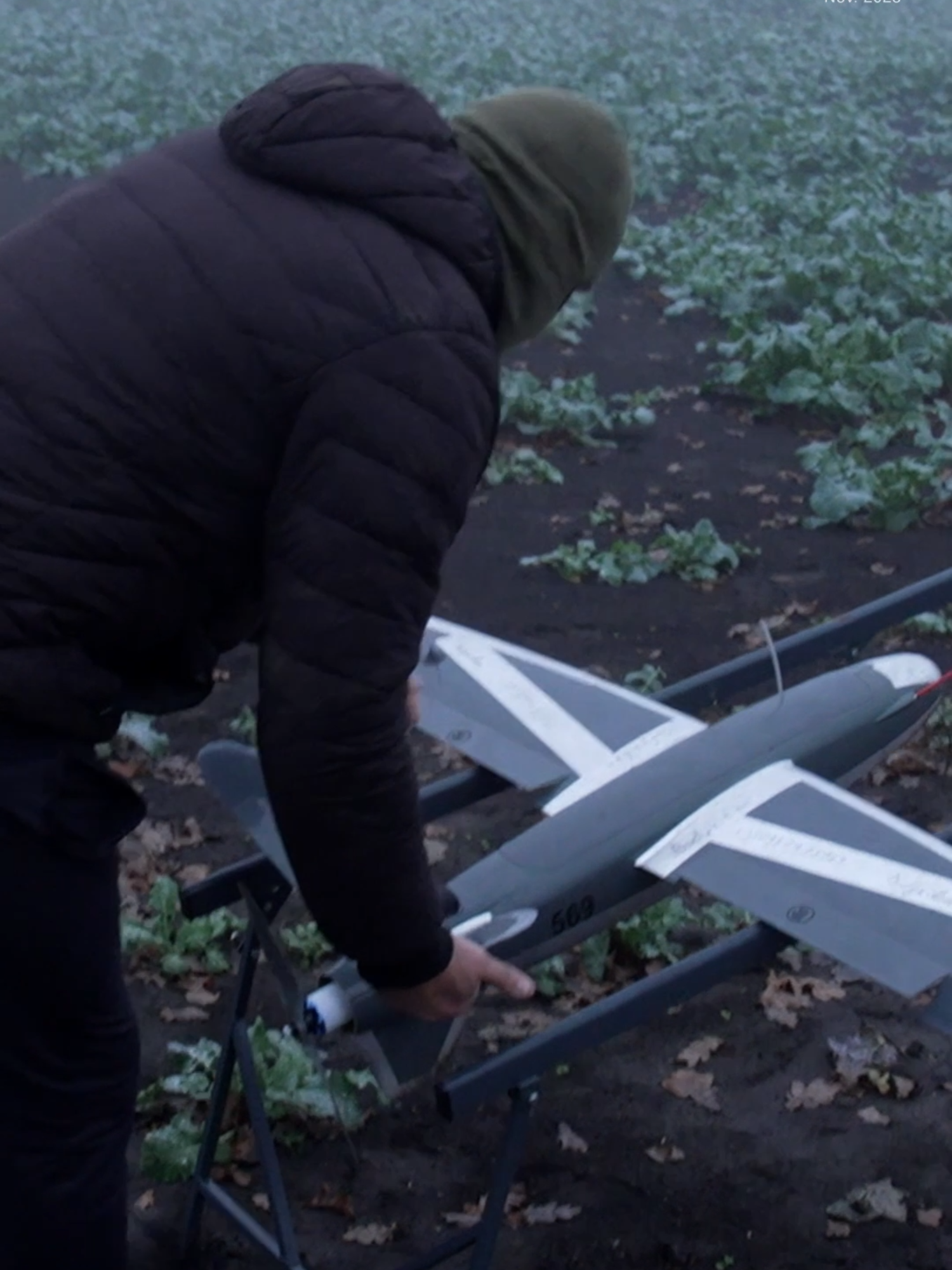 ABC News' Ian Pannell is in Ukraine with a squad of military drone interceptors who are battling Russia in the skies and trying to shoot down some of the hundreds of drones fired at the country each night, before they can kill. #ukraine #russia #news