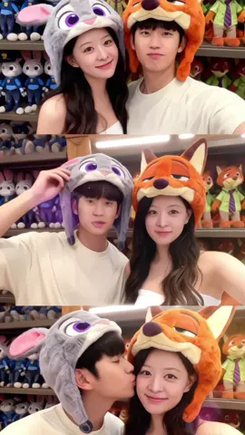 nhìn đâu cứ nghĩ ac chụp thật ha 😝 #kimsoohyun #kimjiwon #soowoncouple #kimkimcouple #lyaahn_ 