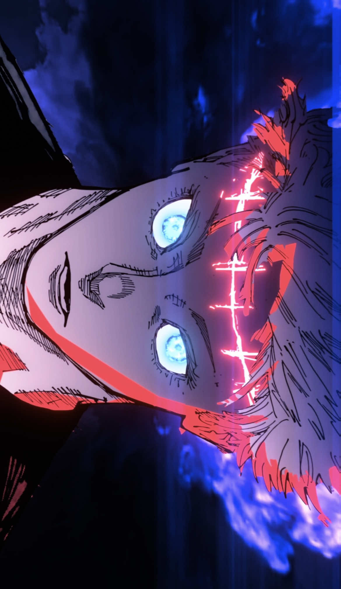 Editando gojo vs sukuna (edit) #gojo #sukuna #aftereffects #edit #alightmotion 