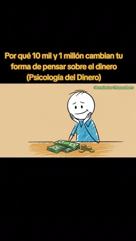 Por qué 10 mil y 1 millón cambian tu forma de pensar sobre el dinero (Psicología del Dinero)#shorts #finanzas #invercion #ahorro #dinero 