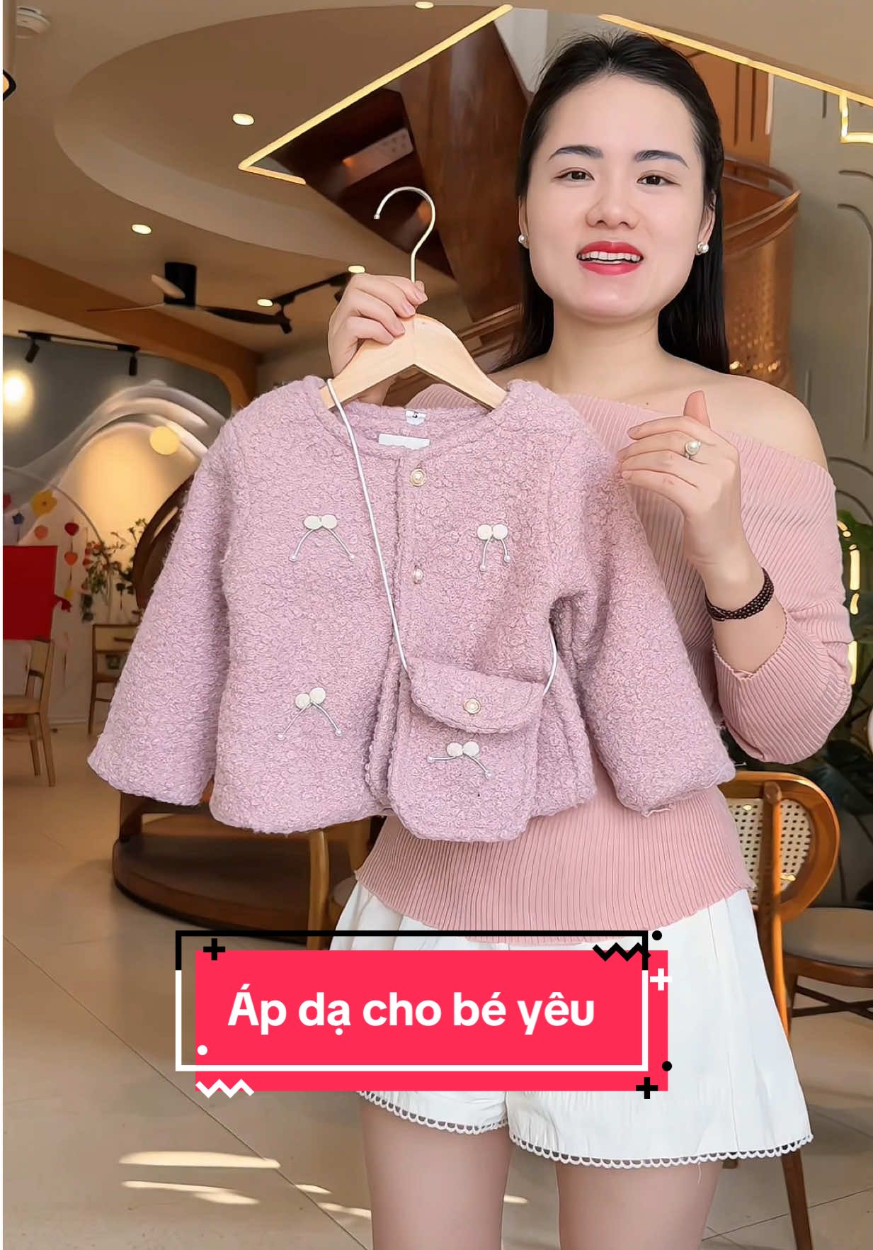 Áo dạ cho bé yêu#duongnhim #quanaotrecon #aodachobe #aochobe 