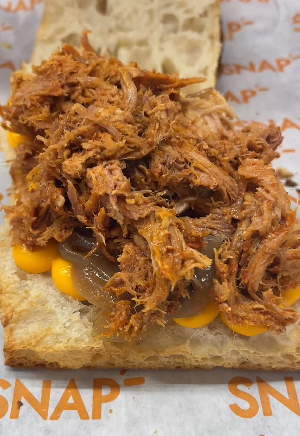 #homer #focaccia #pulledpork #bbq #FoodLover SNAP a Pomigliano 