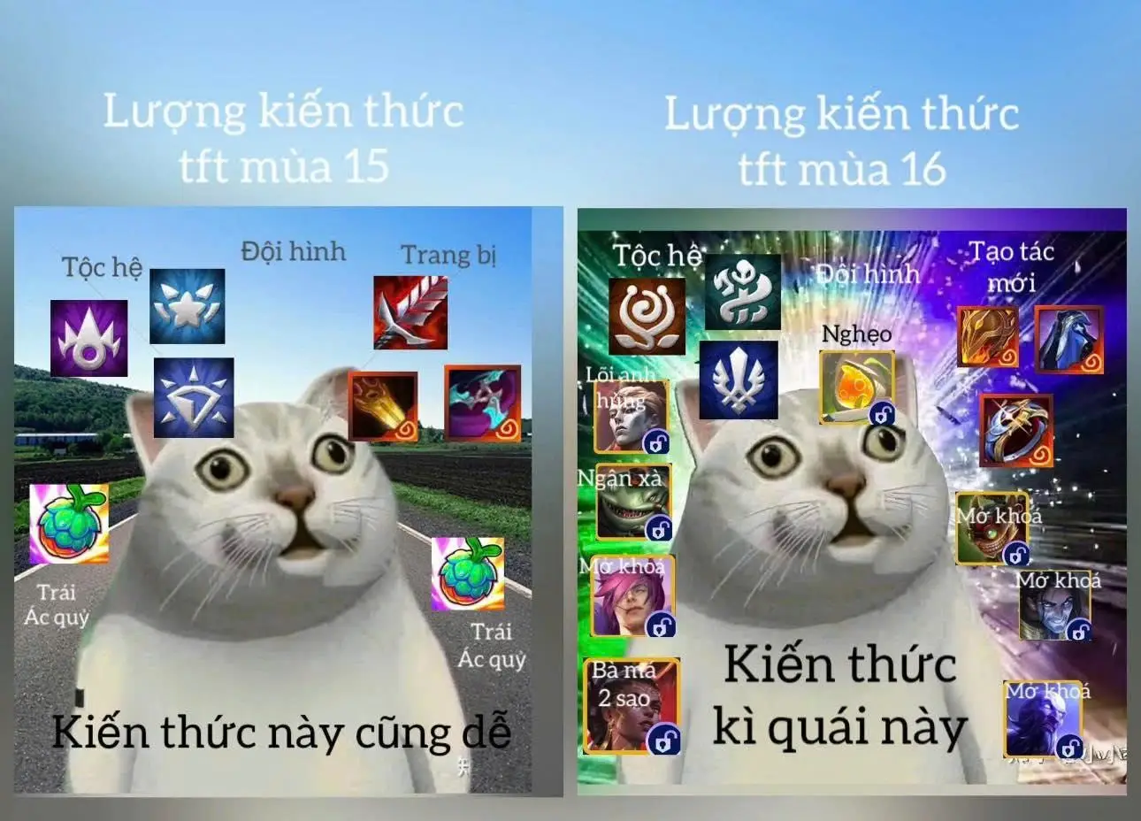 mùa này hơi quá tải.#tft #xh 