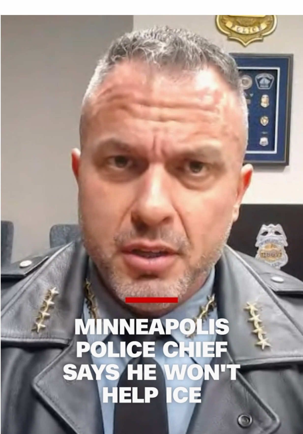 The Trump administration is targeting undocumented Somali immigrants during immigration enforcement operations in Minnesota. Minneapolis Police Chief Brian O’Hara explains why his department will not help ICE with the operations. #cnn #news 