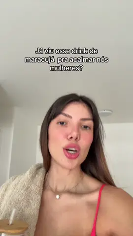Provém esse drink pra abaixar níveis de cortisol e ansiedade #foryoupage 