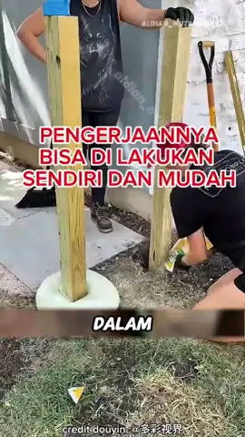 tukang pakai bahan lebih praktis pengganti semen.