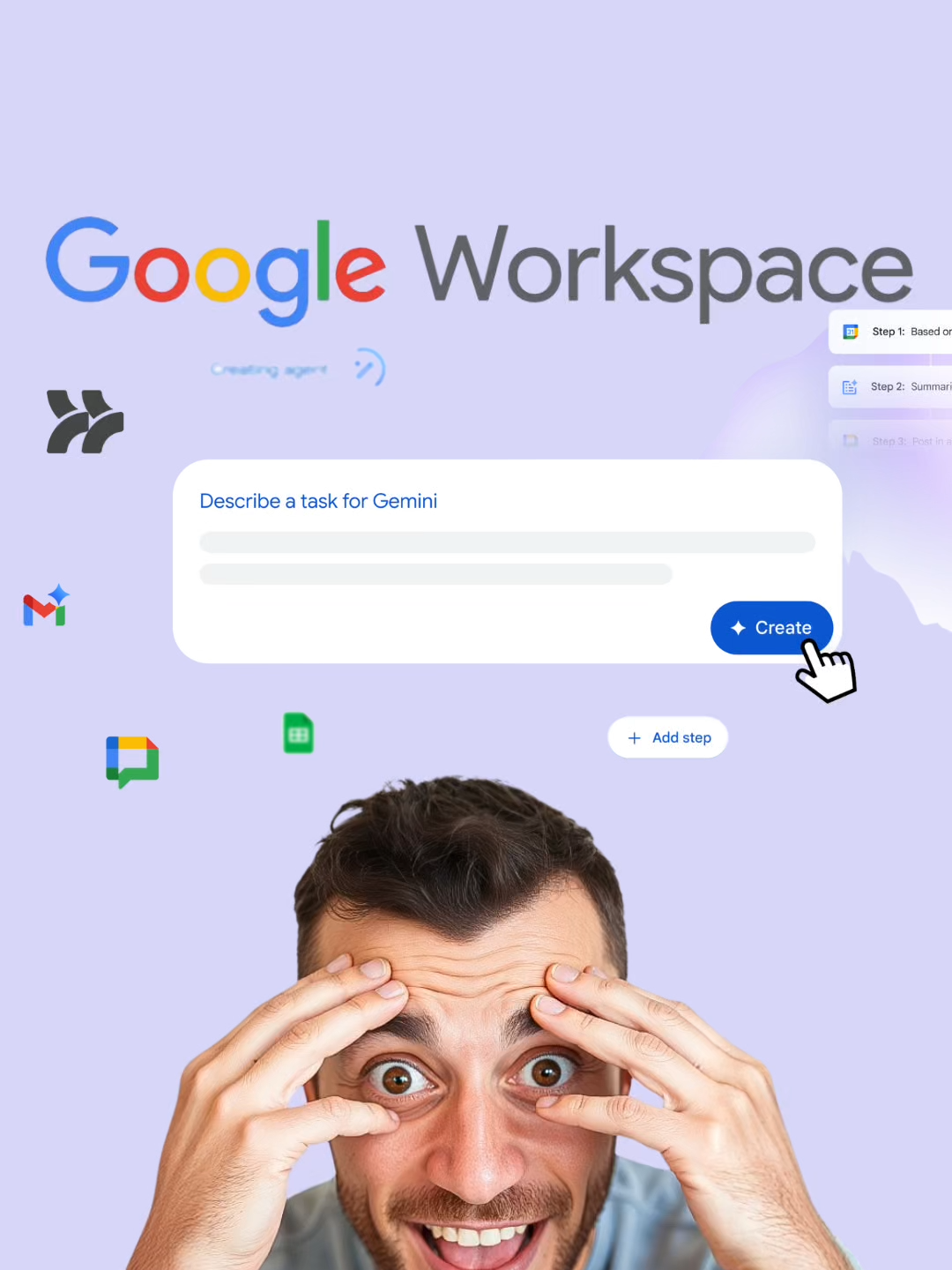 Want this NEW Google Workspace Studio? Link in bio! Google's Workspace Studio is HERE 🚀 Build custom AI agents in minutes without coding. Just describe what you need and AI creates it. Automate email responses, data entry, meeting summaries, schedule management, and more. Solo entrepreneurs are scaling faster. Small teams are competing with enterprise. Busy professionals are reclaiming hours every day. #aiautomation #productivityhacks #workspacetools #businessgrowth #aiagent #automation #timemanagement #entrepreneurship #workflowautomation