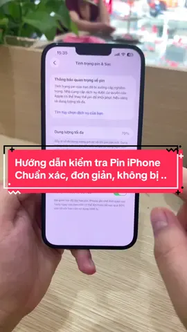 Cách test pin iPhone cũ chuẩn nhất #LearnOnTikTok #xoanstudio #iphone #iphonecu