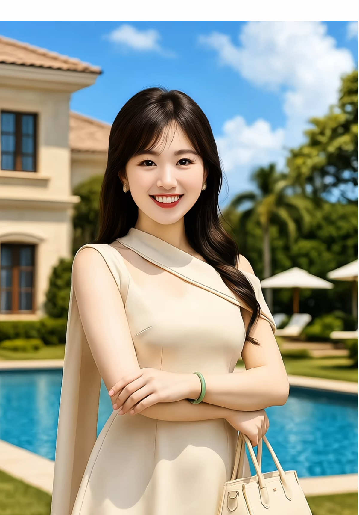 @Hằng shoping @Hằng shoping  @Hằng shoping  ✨ Đầm xòe cổ vạt chéo – trẻ trung, sang xịn, mặc Tết là auto nổi ✨ #Damlechvai #Damditiec #Damnuquysang #Phongcachsang #MaclenautoSlay 