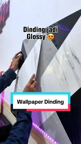 Dekorasi rumah dengan wallpaper marble granit bestie #dekorasirumah #dekorasikamar #wallpaperdinding 