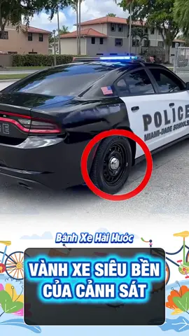 Vành Xe Siêu Bền Của Cảnh Sát #xeoto #oto #sieuxe #xuhuong 