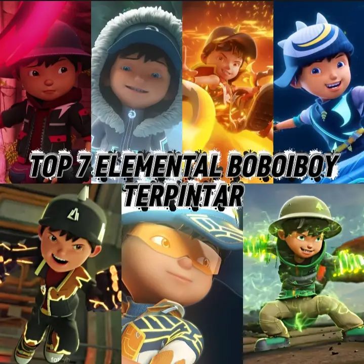 TOP 7 ELEMENTAL BOBOIBOY TERPINTAR (MENURUT SAYA)  kalo jelek mohon maaf dan atas kekurangan nya😔 #boboiboy #boboiboygalaxy #fotogeser #maafkalojelek🙏 #fypシ゚ 