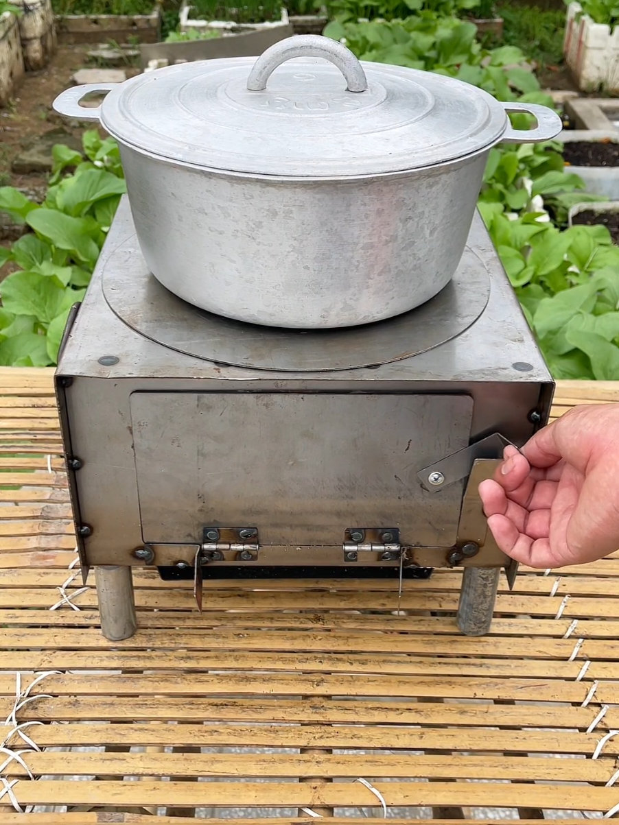 bếp củi hiện đại ít khói không đen nồi #bepcuiitkhoi #bepcuithongminh #bepcuikhongkhoi #bepcui #hanhvuive 