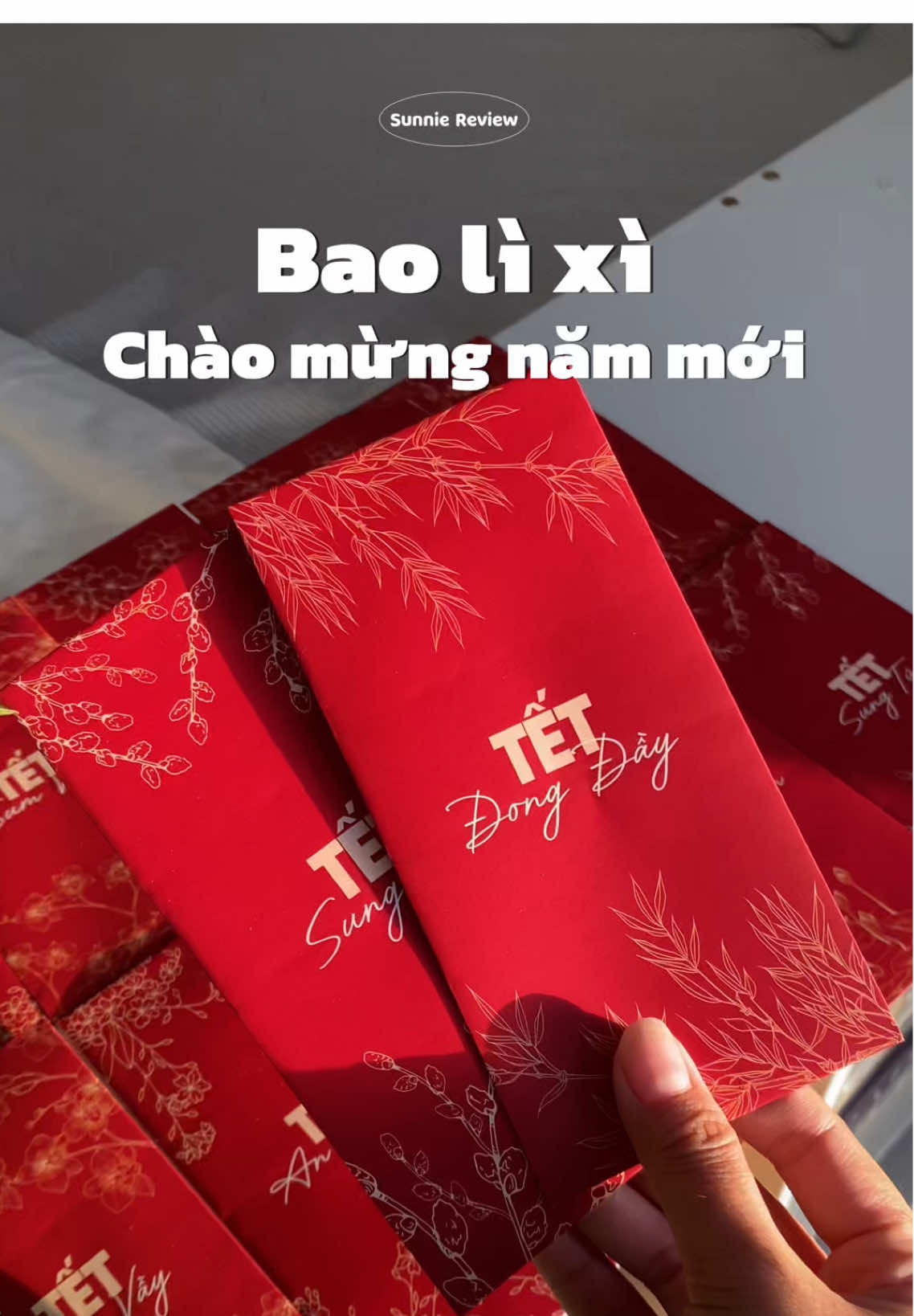 Nôn tới Tết quá phải mua bao lì xì thôi mọi người ơi #sunnie #baolixi #baolixitet #baolixidep 