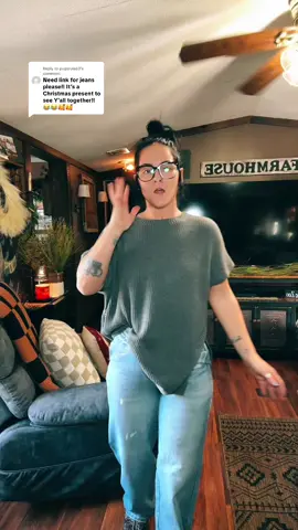 Replying to @pugsrule63 super comfortable!! And who wouldn’t want sweatpant jeans !! 😍 #halara #sweatpantjeans #tiktokviral #fashiontok 