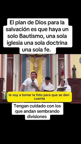 Los protestantes no están sembrando unión sino división #reflexion #amen #padreluistoro #diosesamor #parati 