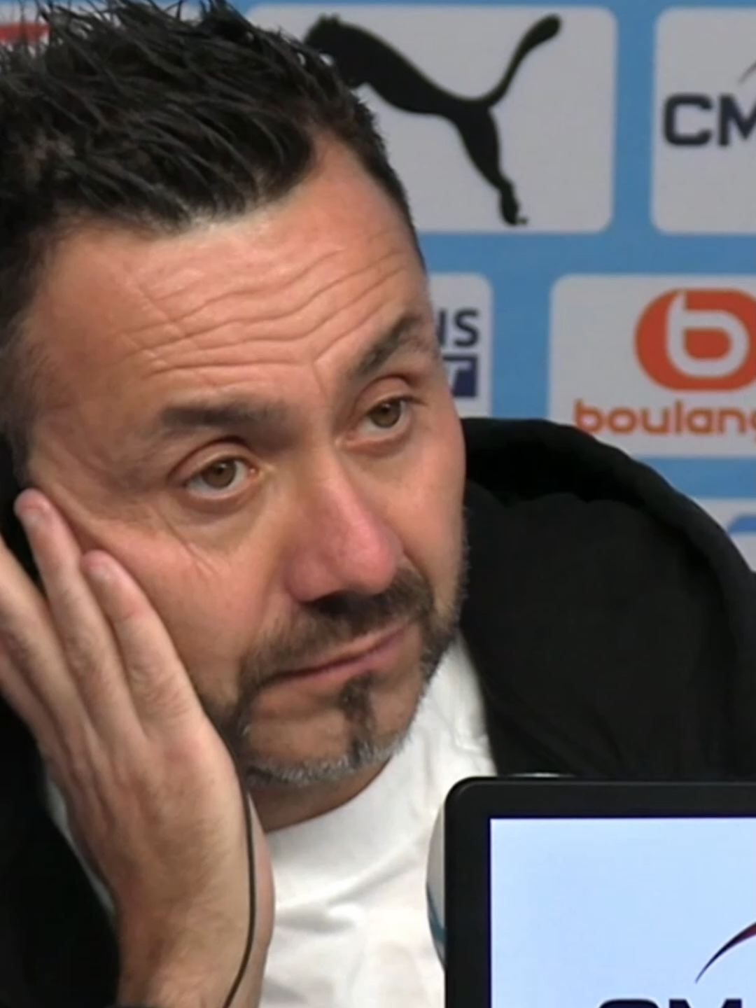 De Zerbi en dit plus sur son avenir #olympiquedemarseille #om #pourtoi #football #teamom #confdepresse #interview #dezerbi #avenir