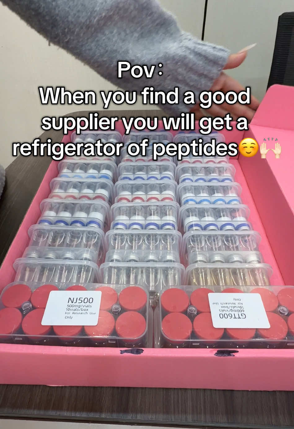 Type 1 to get the catalog#greymarket #peptide #catalog #fyp #skincare 