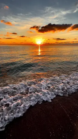 #miami #sunrise #sunset #ocean #sky 