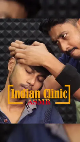 Ultimate ASMR Head Massage & Face Pressure Points for Relaxation #asmrclinic #asmr #indianmassage #