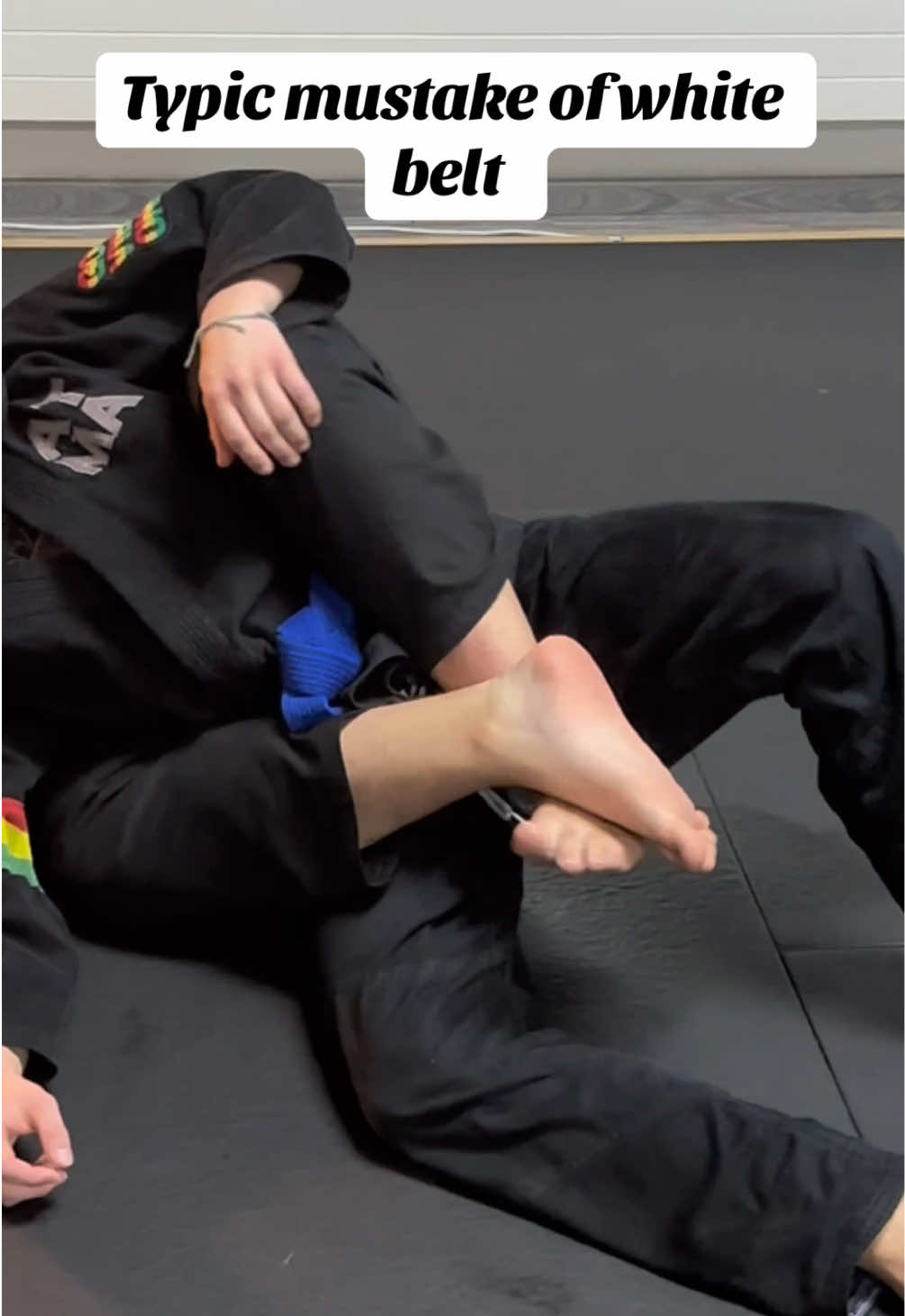 une erreure que les gens font une fois pas deux 😂 #jjb #technique #entrainement #sport #combat 