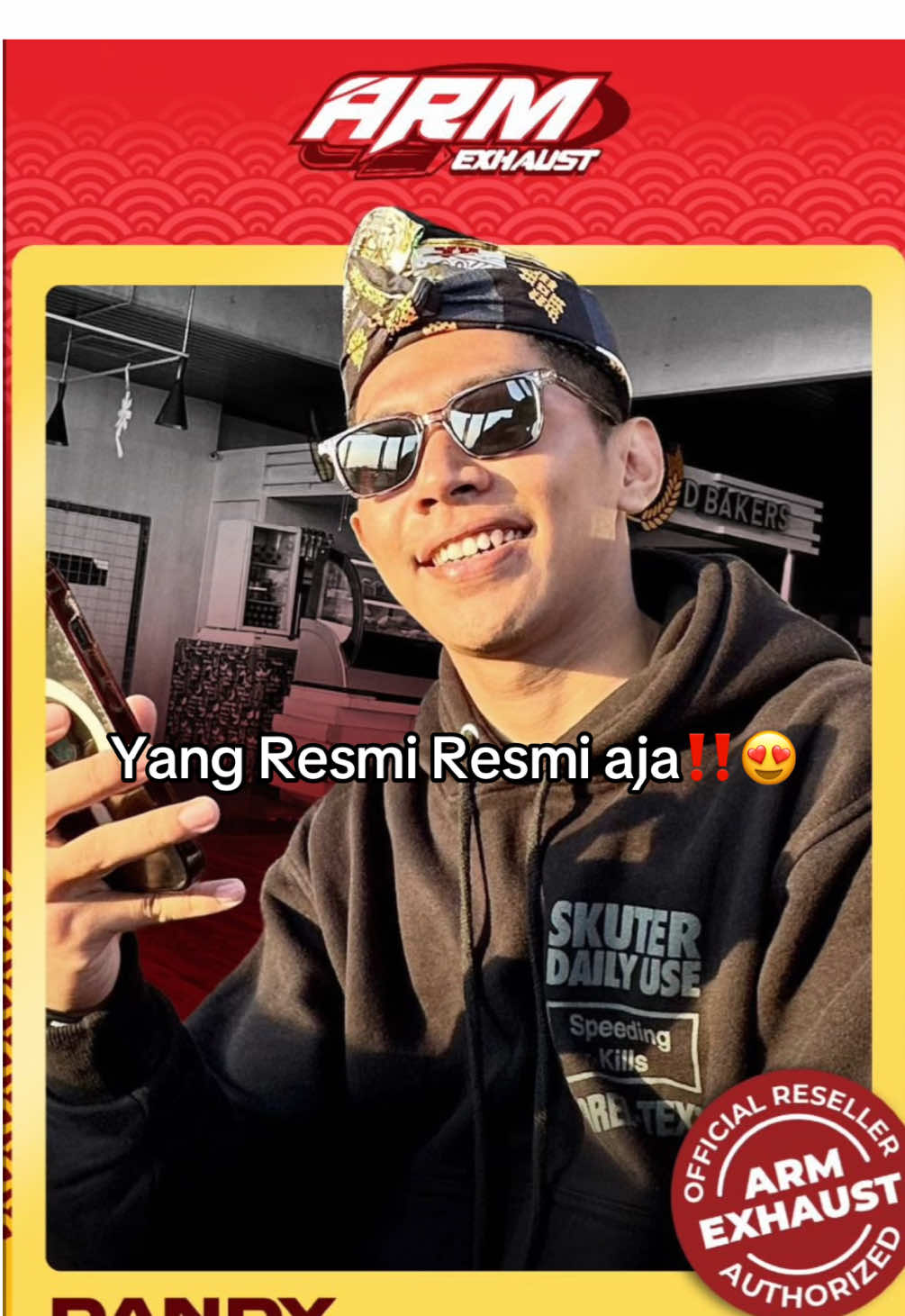 Order @ARM EXHAUST langsung whatsapp +62 815-7172-360🙌🏼