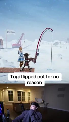 Togi flipped out for no reason😭😭 #fishgame #excovator #crazy #togi #fishing 