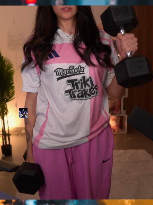 Vicky modo GymBro 💪 #vickypalami #conterstine #gymbro 