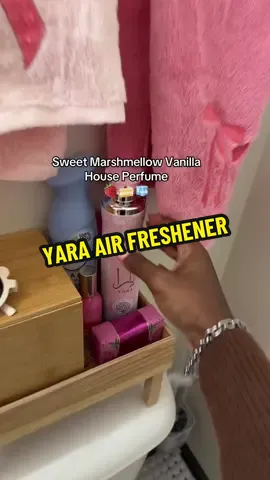 Yara Air Freshener Spray ✨💕🧊🍓🍰 #yara #yaraairfreshner #arabianperfume 