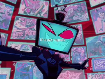 lowkey doesn’t even make sense, but this song has been playing in my head all day #hazbinhotel #hazbinhoteledit #voxhazbinhotel #alastorhazbinhotel #valentinohazbinhotel hazbin hotel season 2, radiostatic, radiosilence, staticmoth